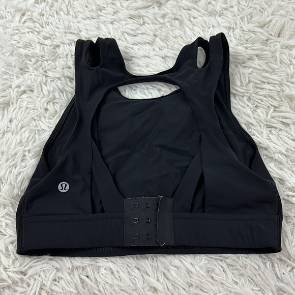 Lululemon Strong Front Bra *Medium Support, B/C Cups Black - Picture 2 of 4